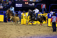 NFR RD Two (1185) Steer Wrestling , Riley Duvall