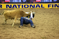 NFR RD Two (1175) Steer Wrestling , Riley Duvall