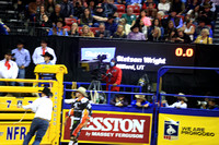 NFR RD Three (4550) Bull Riding , Stetson Wright, Silver Bullet, Big Rafter