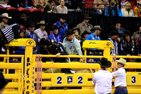 NFR RD ONE (6673) Bull Riding , Sage Kimzey, Grand Slam, Brookman