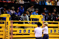 NFR RD ONE (6675) Bull Riding , Sage Kimzey, Grand Slam, Brookman