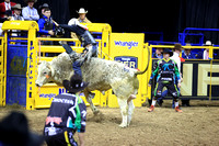 Round 8 Bull Riding (46) Ky Hamilton, Bubba G, Dakota, Winner