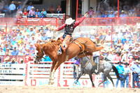Chey Friday (2742) Brody Cress, 88.5 points on Three Hills Rodeo's Final Feather