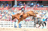 Chey Friday (2748) Brody Cress, 88.5 points on Three Hills Rodeo's Final Feather