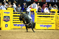 Round 4 Bull Riding (2924)  Creek Young, Wicked Sensation, Rafter H