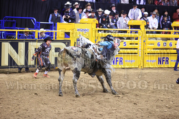 Round 9 Bull Riding (2522) Trey Kimzey, Geronimo, Championship