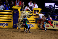 NFR RD Two (4505) Bull Riding , Dustin Boquet, Tucker, Three Hills