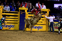 NFR RD Two (4512) Bull Riding , Dustin Boquet, Tucker, Three Hills