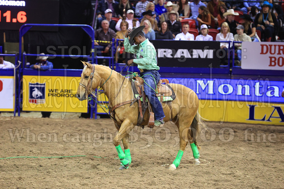 NFR RD Eight (3235) Tie Down Roping, Cory Solomon