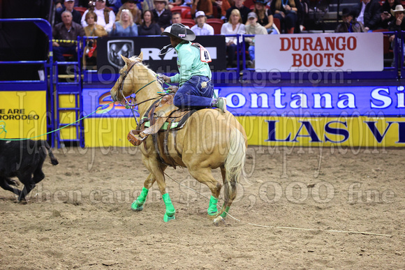 NFR RD Eight (3260) Tie Down Roping, Cory Solomon
