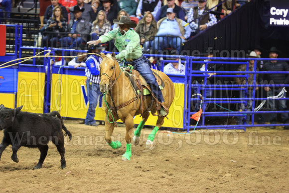 NFR RD Eight (3273) Tie Down Roping, Cory Solomon