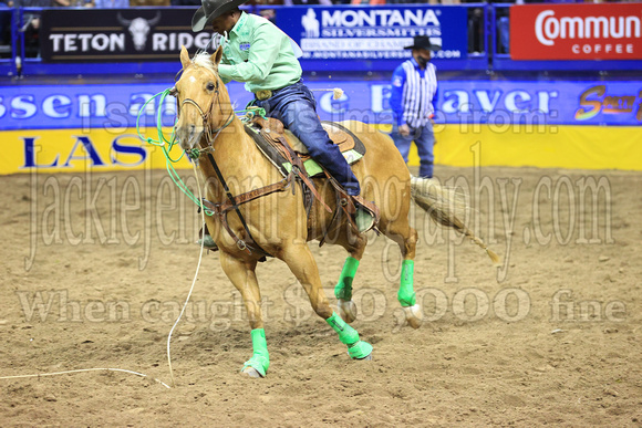 NFR RD Eight (3264) Tie Down Roping, Cory Solomon
