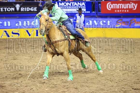NFR RD Eight (3265) Tie Down Roping, Cory Solomon