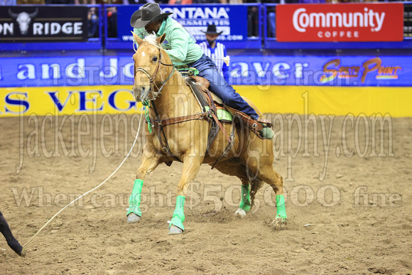 NFR RD Eight (3266) Tie Down Roping, Cory Solomon