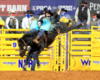 NFR RD One (1247)-Jess Pope,William Wallace, The Cervi Brothers