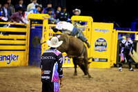 NFR RD ONE (5590) Bull Riding , Boudreaux Campbell, Space Unicorn, 4L and Diamond S