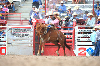 Cheyenne Frontier Days 19' Rookie Saddle Bronc Riding Friday