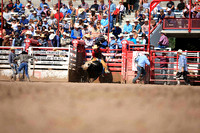 Cheyenne Friday Bull Riding Section Two