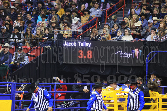 NFR RD Eight (956) Steer Wrestling, Jacob Talley