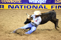 NFR RD Eight (964) Steer Wrestling, Jacob Talley