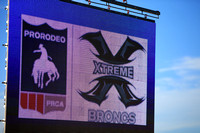 PRCA Baker Extreme Broncs Section Two