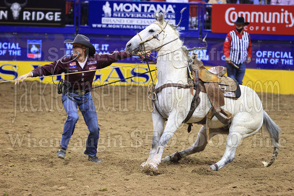 NFR RD Two (2916) Tie Down Roping , Tuf Cooper