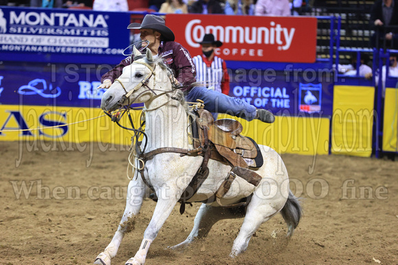 NFR RD Two (2922) Tie Down Roping , Tuf Cooper