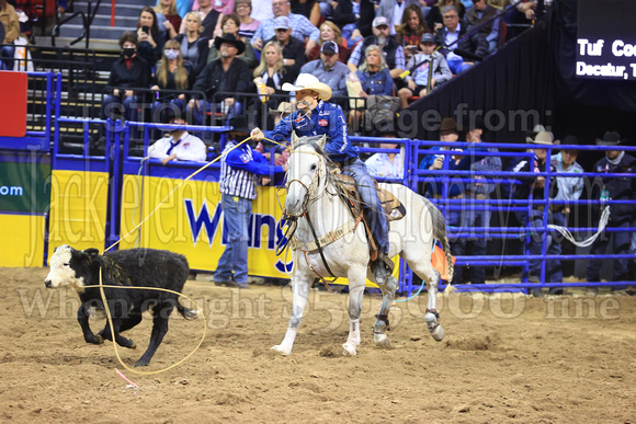 NFR RD Three (2764) Tie Down Roping , Tuf Cooper