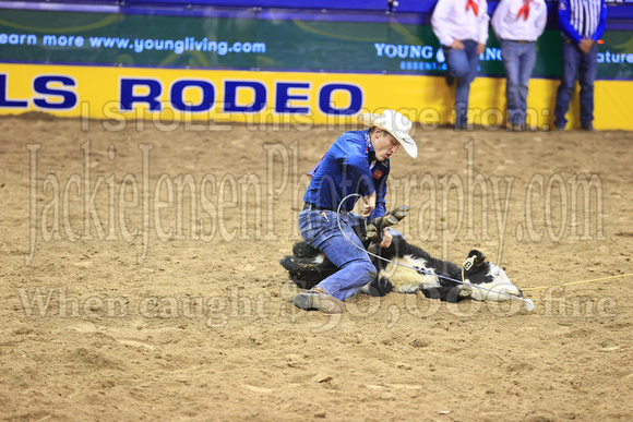 NFR RD Three (2758) Tie Down Roping , Tuf Cooper