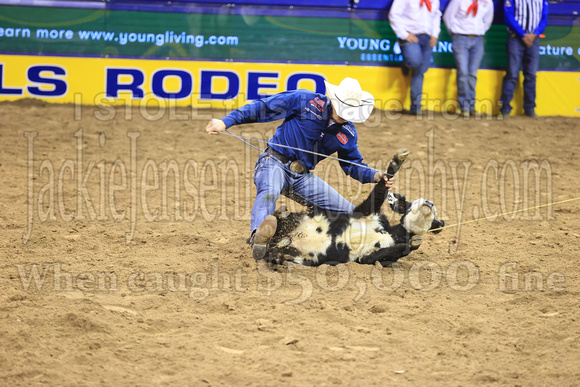 NFR RD Three (2759) Tie Down Roping , Tuf Cooper