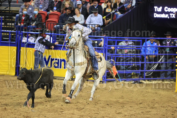 NFR RD ONE (3967) Tie Down Roping, Tuf Cooper