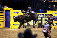 Round 2 Bull Riding (1401)  Reid Oftedahl, Under the Influence, Rafther H