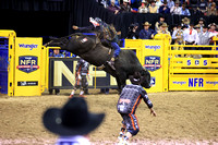 Round 2 Bull Riding (1395)  Reid Oftedahl, Under the Influence, Rafther H