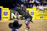 Round 2 Bull Riding (1394)  Reid Oftedahl, Under the Influence, Rafther H