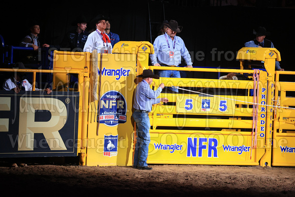 NFR RD Three (2496) Bull of the Year, Chiseled, Powder River