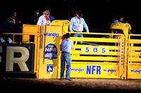 NFR RD Three (2499) Bull of the Year, Chiseled, Powder River