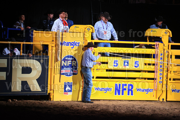 NFR RD Three (2497) Bull of the Year, Chiseled, Powder River