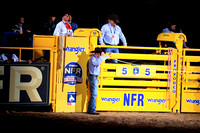 NFR RD Three (2495) Bull of the Year, Chiseled, Powder River