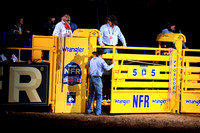 NFR RD Three (2502) Bull of the Year, Chiseled, Powder River