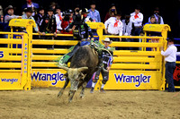NFR RD ONE (6234) Bull Riding , JB Mauney, Cocktail Diarrhea, Painted Poney Championship, Winner