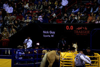 Round 1 Steer Wrestling (854) Nick Guy Winner