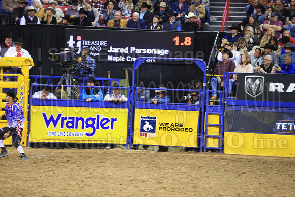 Round 10 Bull Riding (3802) Jared Parsonage, Time for Magic, Sankey