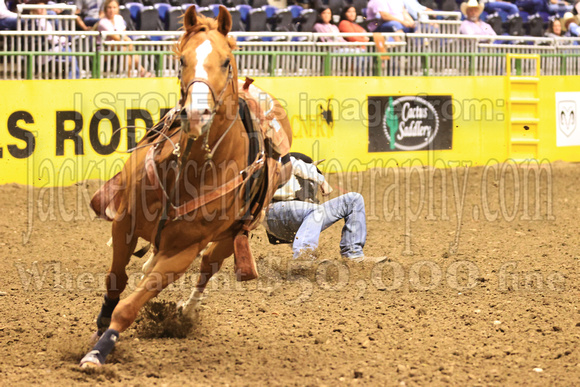 Monday Steer Wrestling UWY Chadron Coffield(50)