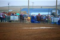 PRCA Circle Perf Two Friday Steer Wrestling