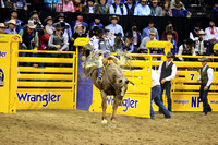 NFR RD ONE (2952) Saddle Bronc , Sage Newman, Rodeo Drive, Harper and Morgan