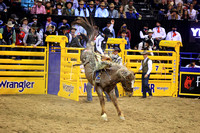 NFR RD ONE (2955) Saddle Bronc , Sage Newman, Rodeo Drive, Harper and Morgan