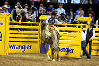 NFR RD ONE (2949) Saddle Bronc , Sage Newman, Rodeo Drive, Harper and Morgan