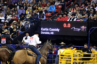 NFR RD ONE (1559) Steer Wrestling, Curtis Cassidy