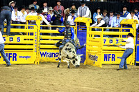 Round 4 Bull Riding (2898)  Jared Parsonage, Money Bags, Silver Creek