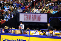 NFR RD Four Team Roping